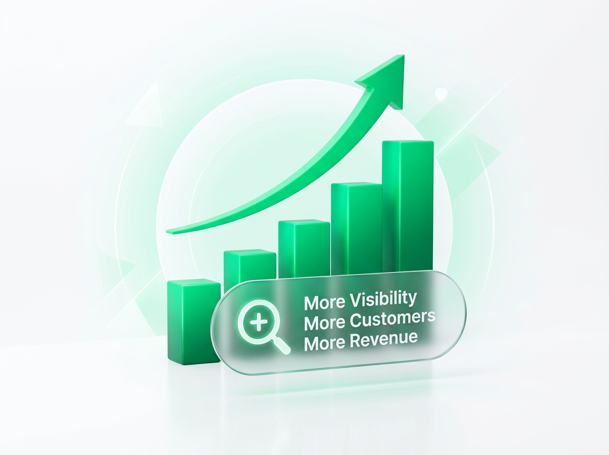 Google Search Console metrics showing impressions and clicks growth