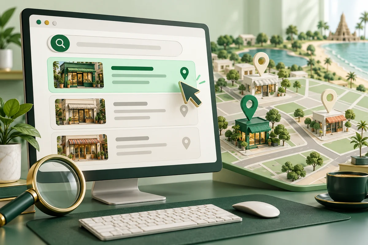 Google Maps local pack rankings outperforming competitors in Chennai